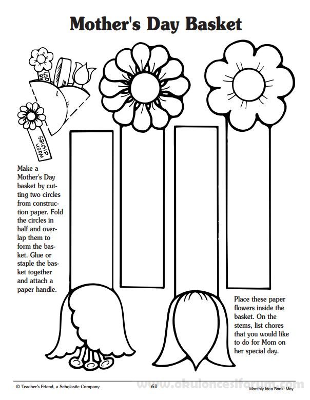 Free Mother S Day Craft Printables