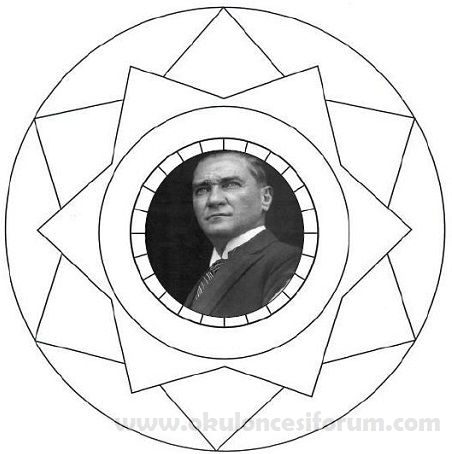 Ataturk Ve Turk Bayragi Mandalalari Okul Oncesi Etkinlikleri