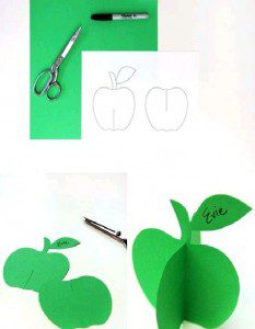 üç boyutlu elma yapımı