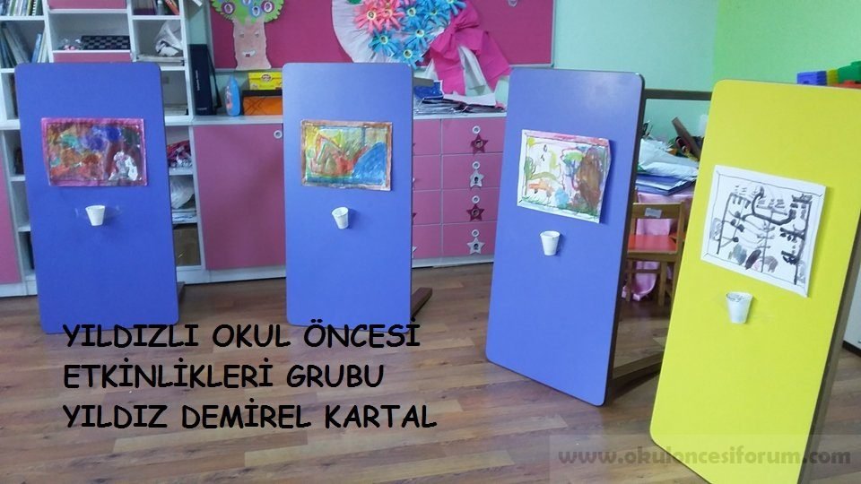 Degerler Egitimi Isbirligi Yapma Kucuk Ressamlarimin Resim