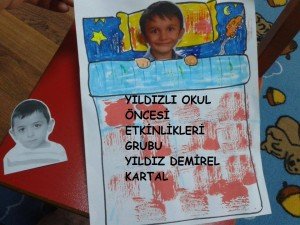 Yatma kuralları yatak örtüm ,ip baskısı (6)