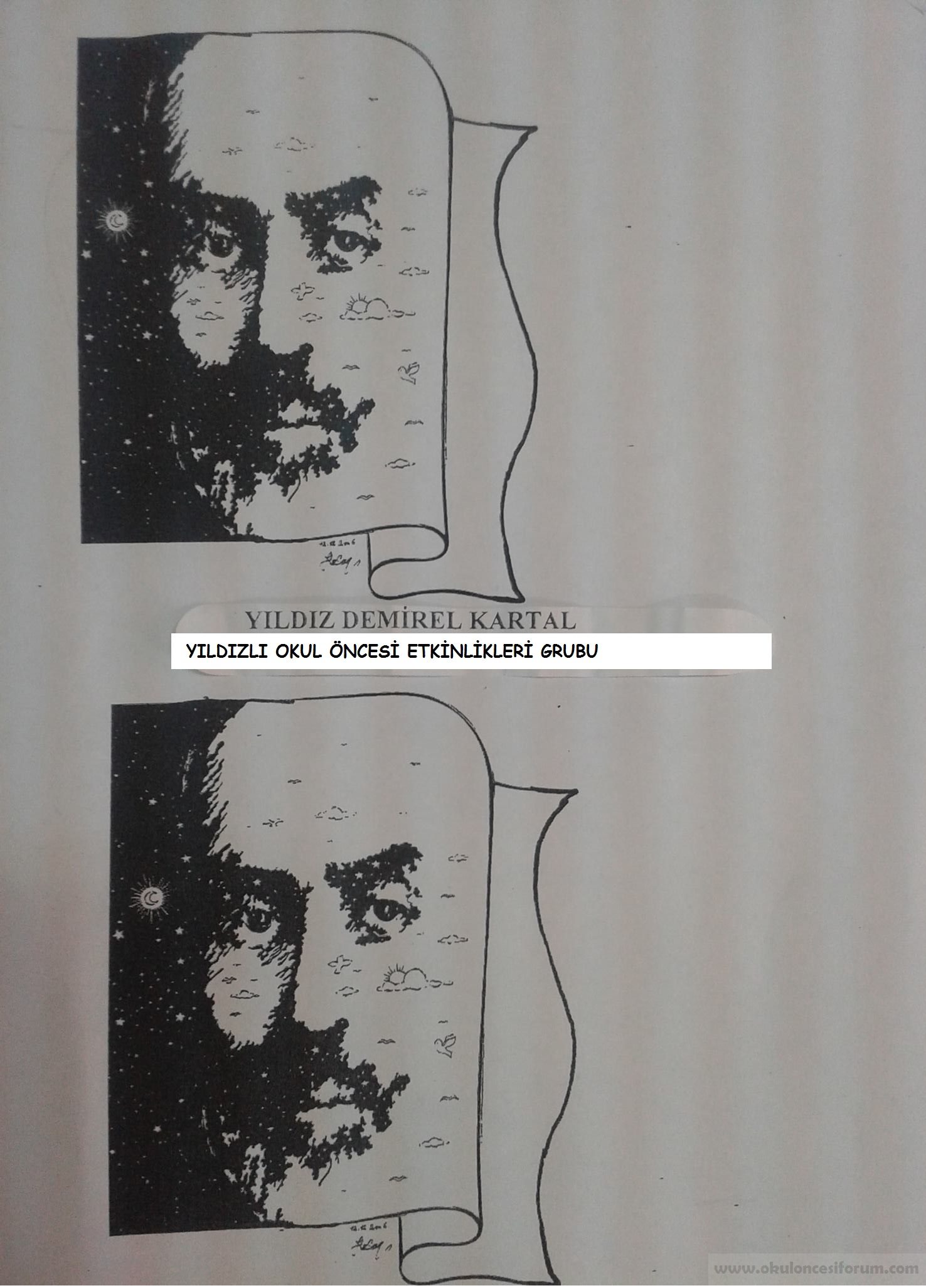 İstiklal Marşımızın kabulü ve Mehmet Akif Ersoy etkinlik örneği;