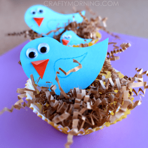 cupcake-liner-blue-bird-nests-spring-craft