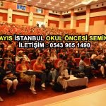 istanbul okul öncesi semineri