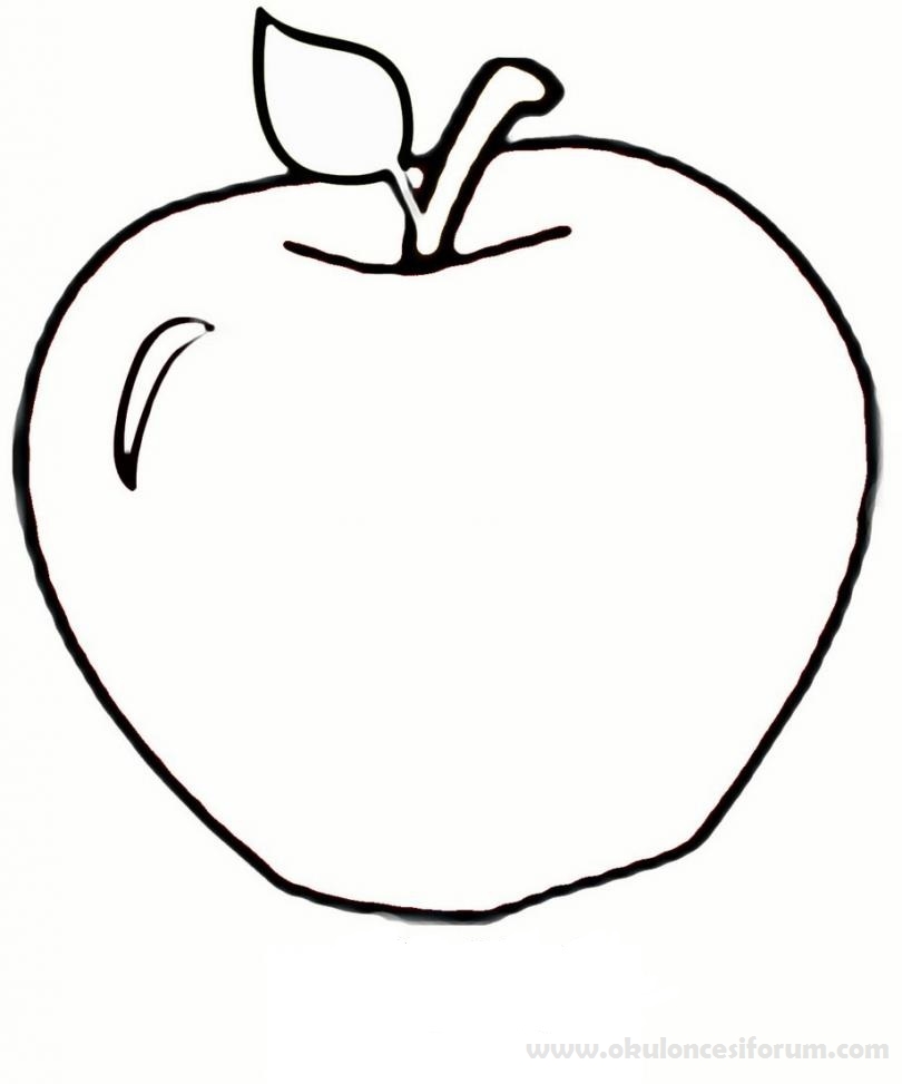 Elma boyama sayfası eğitimhane