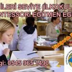 ilkokul montessori eğitmen eğitimi