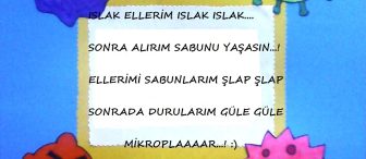 ELLERİMİZİ YIKARKEN ŞARKI SÖYLEYELİM..! :)