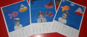 Çalışkan karıncalar takvimleri için korsan oldu :)