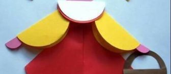 Okul öncesi sanat etkinlikleri çalışmasıyla kağıt kesme katlama etkinlikleri