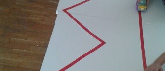 Çizgi çalışmalarına eğlenceli ön hazırlıklar :)