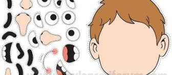 Okul öncesi eğitimde eğitici oyuncak yüzdeki organlar