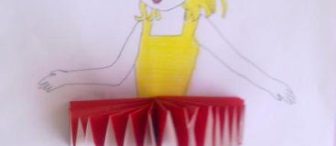 Yelpaze Etekli Kızımız