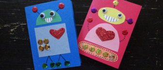 Robotlu Sevgi Kartları