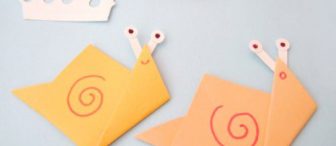 Origami İle Salyangoz