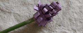 Origami Sümbül ve yapılışııı