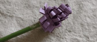 Origami Sümbül ve yapılışııı