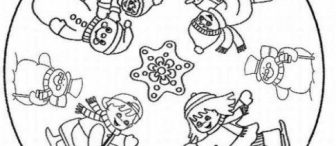 Çocuklar İçin Mandala Örnekleri 2