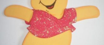 winnie the pooh karakterleri pırıltılı