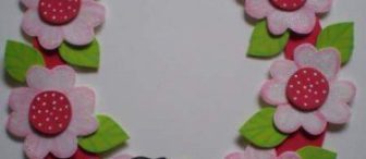 uğur böcekli kapı süsü