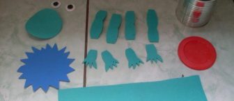 Eva Süngeri ile Kurbağa