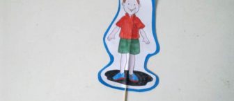 Bir tarafı kız bir tarafı erkek çocuğu olan kuklamız