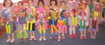 Prenseslerimin balondan ve rulodan bebekleri