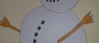 Urfaya kar yağmayınca sınıfa yağdırdık:)