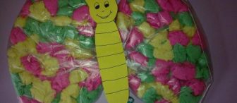 Grapon kağıdından kelebek :)