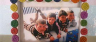 Hamurlarımız kurursa çerçeve olur :)