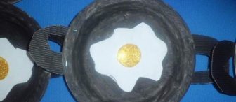Sahanda yumurta 3 boyutlu