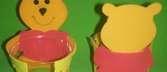 ayı winnie ve uğur böcekli kalemlik