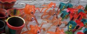 Pet Şişeden Yengeç