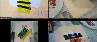 Arı,Uğur Böceği,Uçurtma(dondurma çubukları ile)