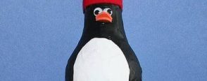Ampülden penguen yapımı