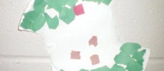 Isırılmış Elma Kağıt Tabaktan