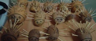 Patates ve kürdandan kirpilerimiz