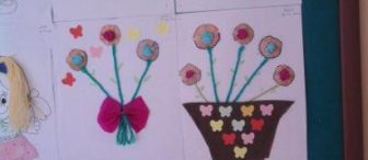 Kalem Çöplerinden Çiçekler