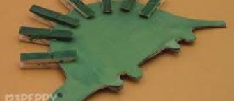 dinozor(mukavva ve mandal)