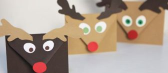 Mektup Zarfından Geyik(kalıplı)