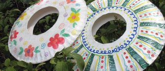 Kağıt Tabaktan Frizbiii