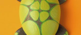 Taşlardan kaplumbağa