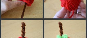 Yün iplikten Elma :)