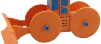 rulodan inşaat makinesi yapımı