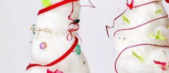 Pamuktan Kar Yağmış Ağaçlara:)