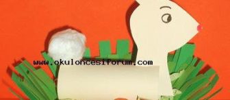 rulodan  tavşan (kalıplı)