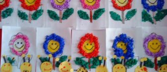 arılar ve çiçekler…