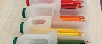 Ayran kutusundan kalemlik:)