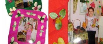 kabak çekirdeğinden çerçeve