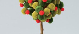 pon ponlardan süper bir ağaç yapımı.