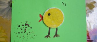 Makyaj Pamuğundan Civciv